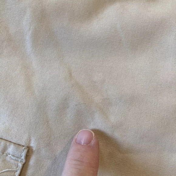 Men’s Columbia Omni-Shade tan khaki flat front cargo Bermuda shorts size 30 - Picture 6 of 6